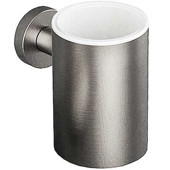 Стакан для зубных щеток Colombo Design Plus W4902.HPS1 Zirconium — фото 1, Стаканы для зубных щеток