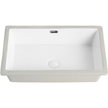 Раковина Orange 60 B02-600W Белая глянцевая — фото 7, Раковины встраиваемые снизу