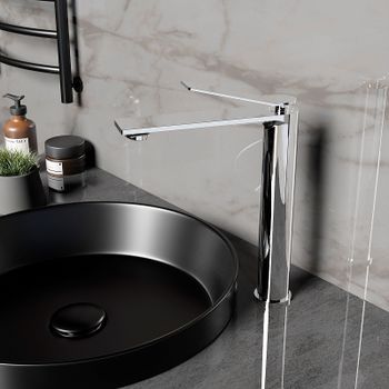 Смеситель для раковины Vincea Verse VBF-2VE2CH Хром — фото 2, Смесители для раковины