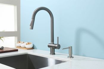 Дозатор для моющего средства Raglo R720.02.05 Сатин — фото 3, Дозаторы для кухонных моек