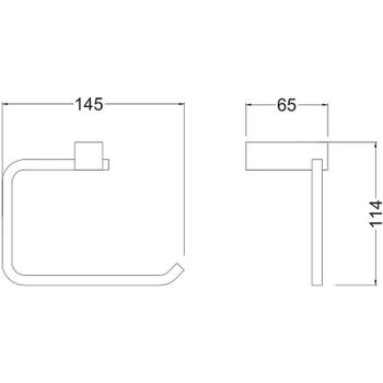 Держатель туалетной бумаги Schein Rembrandt 066-1CH Хром — фото 2, Держатели туалетной бумаги