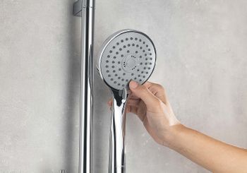 Душевая система Aquatek Вега AQ1075CR Хром — фото 9, Встраиваемые душевые комплекты