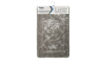 Коврик для ванной комнаты Fixsen Link FX-5002I 50x80 Коричневый — фото 4, Коврики для ванной комнаты