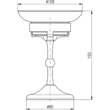 Мыльница Rav Slezak Morava MKA0301Z Золото — фото 2, Мыльницы