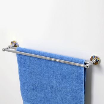 Полотенцедержатель WasserKRAFT Diemel K-2240 двойной Хром — фото 3, Полотенцедержатели