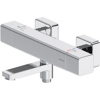 Смеситель для ванны Damixa Gala 533000000 с термостатом Хром — фото 1, Смеситель для ванны