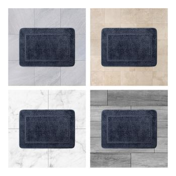 Коврик для ванной комнаты Iddis Promo 65х45 PSQS05Mi12 Синий — фото 8, Коврики для ванной комнаты