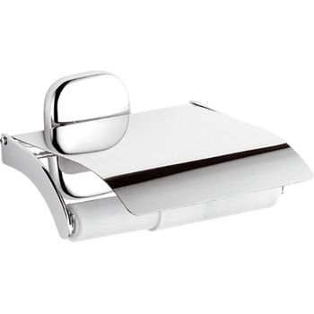 Держатель туалетной бумаги Remer Suite SU60CR с крышкой Хром — фото 1, Держатели туалетной бумаги