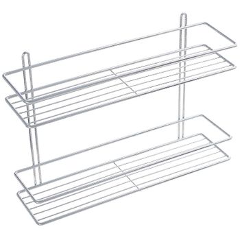 Полка корзина Fixsen FX-730-2 Хром — фото 1, Полки для ванной и душа