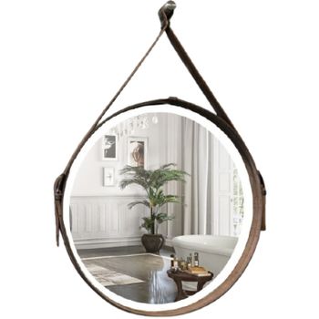 Зеркало Azario Капитан 51 ФР-00001313 Коричневое — фото 1, Зеркала в ванную комнату