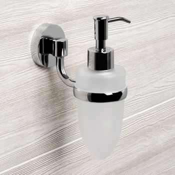 Дозатор для жидкого мыла WasserKRAFT Rhein K-6299 Хром — фото 2, Дозаторы