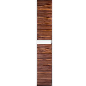 Шкаф пенал Veedi Vision 35 VSN000P-L подвесной Дуб орех Белый — фото 2, Пеналы для ванной комнаты