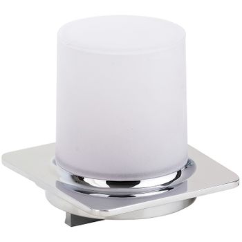 Дозатор для жидкого мыла Bemeta Organic 157109261 Хром Белый — фото 1, Дозаторы