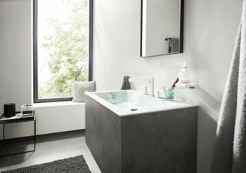 Дозатор для жидкого мыла Hansgrohe AddStoris 41745700 Белый матовый — фото 2, Дозаторы