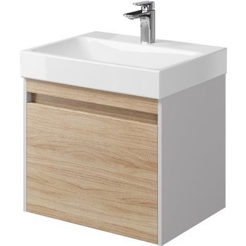 Тумба под раковину Creto Etna 60 4-1077S подвесная Soft — фото 2, Тумбы под раковину