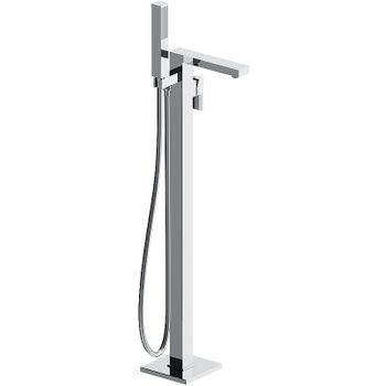 Смеситель для ванны Damixa Gala 535000000 Хром — фото 1, Смесители напольные