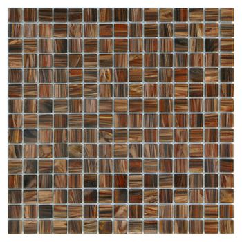Стеклянная мозаика Orro Mosaic Classic Sable Wood GB43 32,7х32,7 см — фото 1, Мозаика