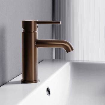 Смеситель для раковины Damixa Scandinavian Pure 360210500 Розовое золото — фото 2, Смесители для раковины