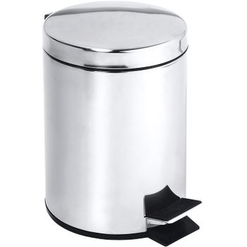 Ведро для мусора Bemeta Hotel 104315032 Нержавеющая сталь — фото 1, Мусорные ведра