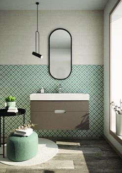 Тумба под раковину Creto Malibu 100 7-1079Cap подвесная Capuchino — фото 4, Тумбы под раковину