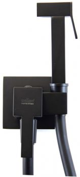 Гигиенический душ Webert Pegaso PE870303560 со смесителем Черный матовый — фото 2, Гигиенические души