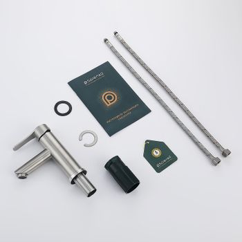 Смеситель для раковины Splenka S223.10.05 Сатин — фото 10, Смесители для раковины