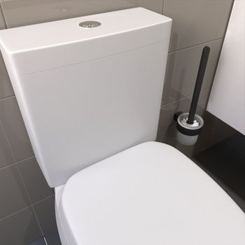 Товар: Ершик для унитаза Altasan Лотос ЛТ90ЧМ Черный матовый - фото 2 Ершик для унитаза Altasan Лотос ЛТ90ЧМ Черный матовый — фото 2, Ершики для унитаза