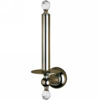 Держатель запасного рулона Cezares Aphrodite APHRODITE-TH042-02-Sw Бронза с кристаллами Swarovski — фото 1, Держатели для запасных рулонов