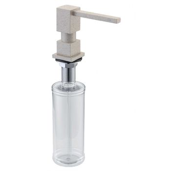 Дозатор для жидкого мыла ZorG ZR-22 ПЕСОЧНЫЙ Песочный — фото 1, Дозаторы для кухонных моек