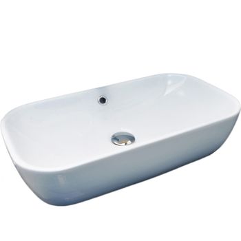 Раковина-чаша CeramaLux 61 9217 Белая — фото 1, Раковины накладные