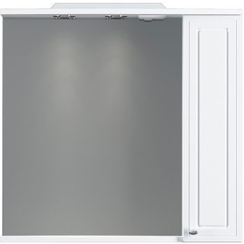 Зеркало со шкафом Damixa RedBlu Palace One 75 M41MPR0751WG с подсветкой Белый — фото 3, Зеркальные шкафы в ванную