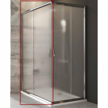 Душевая дверь Ravak Blix BLRV2K-120 1XVG0C00ZG профиль Хром стекло Grape — фото 1, Раздвижные душевые двери