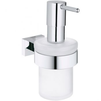 Дозатор для жидкого мыла Grohe Essentials Cube 40756001 Хром — фото 1, Дозаторы