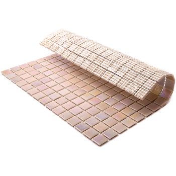 Стеклянная мозаика Alma Pearly PE-PK208 (PE190) 32,7х32,7 см — фото 6, Мозаика