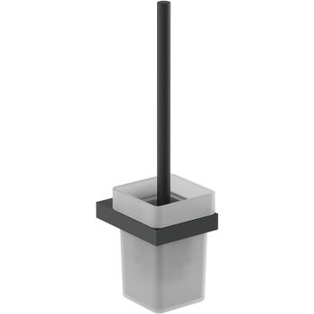 Ершик для унитаза Nofer Corinto 16937.N Черный — фото 1, Ершики для унитаза