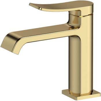 Смеситель для раковины Splenka S31.10.03 Золото матовое — фото 1, Смесители для раковины