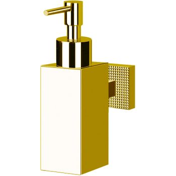 Дозатор для жидкого мыла Cezares Prizma PRIZMA-SOIS-03/24 Золото 24 карат — фото 1, Дозаторы
