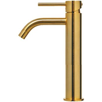 Смеситель для раковины Paffoni Light LIG085HGSP Золото медовое брашированное — фото 1, Смесители для раковины