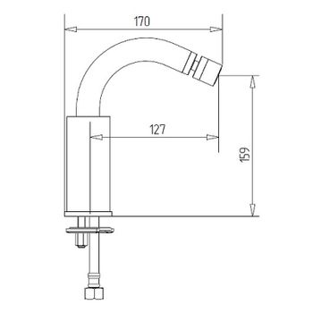 Смеситель для биде Migliore Fortis 25046 с термостатом Хром — фото 6, Смесители для биде