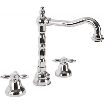 Смеситель для раковины Cezares Nostalgia BLS2 03 Золото 24 карат — фото 1, Смесители для раковины