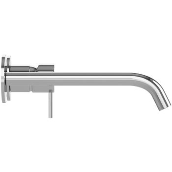 Смеситель для раковины Cezares Leaf LEAF-BLI2-L-01-W0 Хром — фото 5, Смесители для раковины