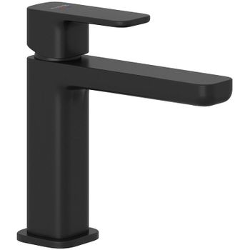 Смеситель для раковины Kludi Renon 422823975 Черный матовый — фото 1, Смесители для раковины