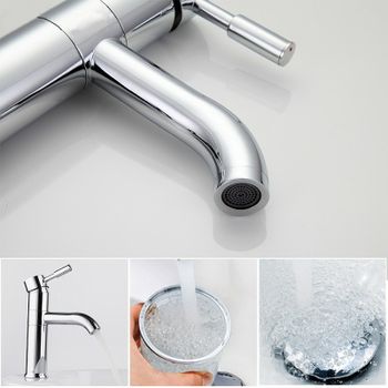 Смеситель для раковины Frap H52 F1052 Хром — фото 6, Смесители для раковины