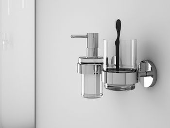 Подстаканник Grohe Essentials 40369001 Хром — фото 2, Стаканы для зубных щеток