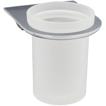 Стакан для зубных щеток WasserKRAFT Kammel K-8328 Хром — фото 1, Стаканы для зубных щеток
