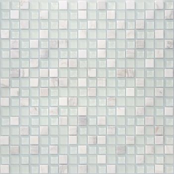 Мозаика Caramelle mosaic Naturelle 4 мм Mont Blanc 30,5x30,5 см — фото 1, Мозаика