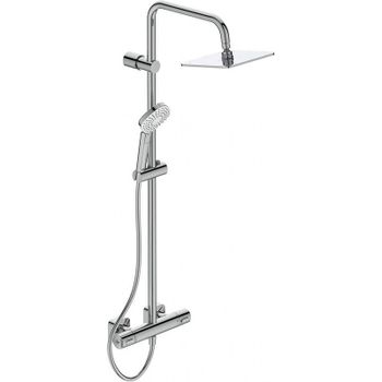 Душевая система Ideal Standard Ideal Rain Cube Evo A6985AA Хром — фото 1, Душевые стойки