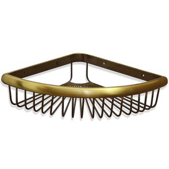 Полка корзина Bronze de Luxe Windsor K25014 Бронза — фото 1, Полки для ванной и душа