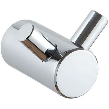 Двойной крючок Haiba HB8405-2 Хром — фото 1, Крючки для полотенец