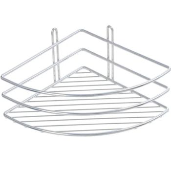 Полка корзина Fixsen FX-710-1 угловая Хром — фото 1, Полки для ванной и душа